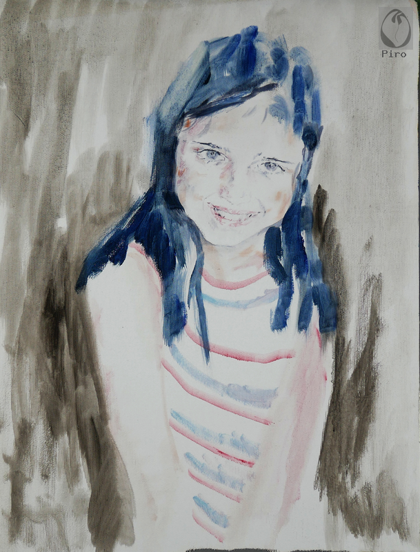 oil on canvas - olio su tela di Piro